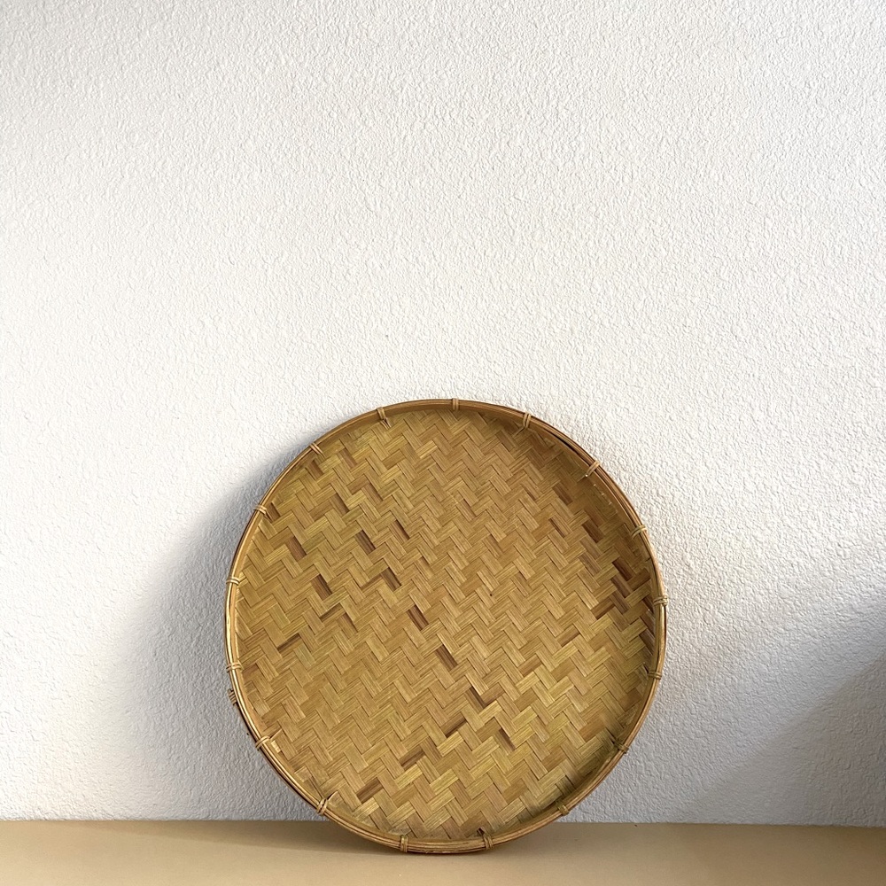 Handwoven Bamboo Sieve